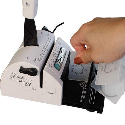 Bind-It-All Machine V2 White / Engargoladora Mini Blanca Máquinas Zutter