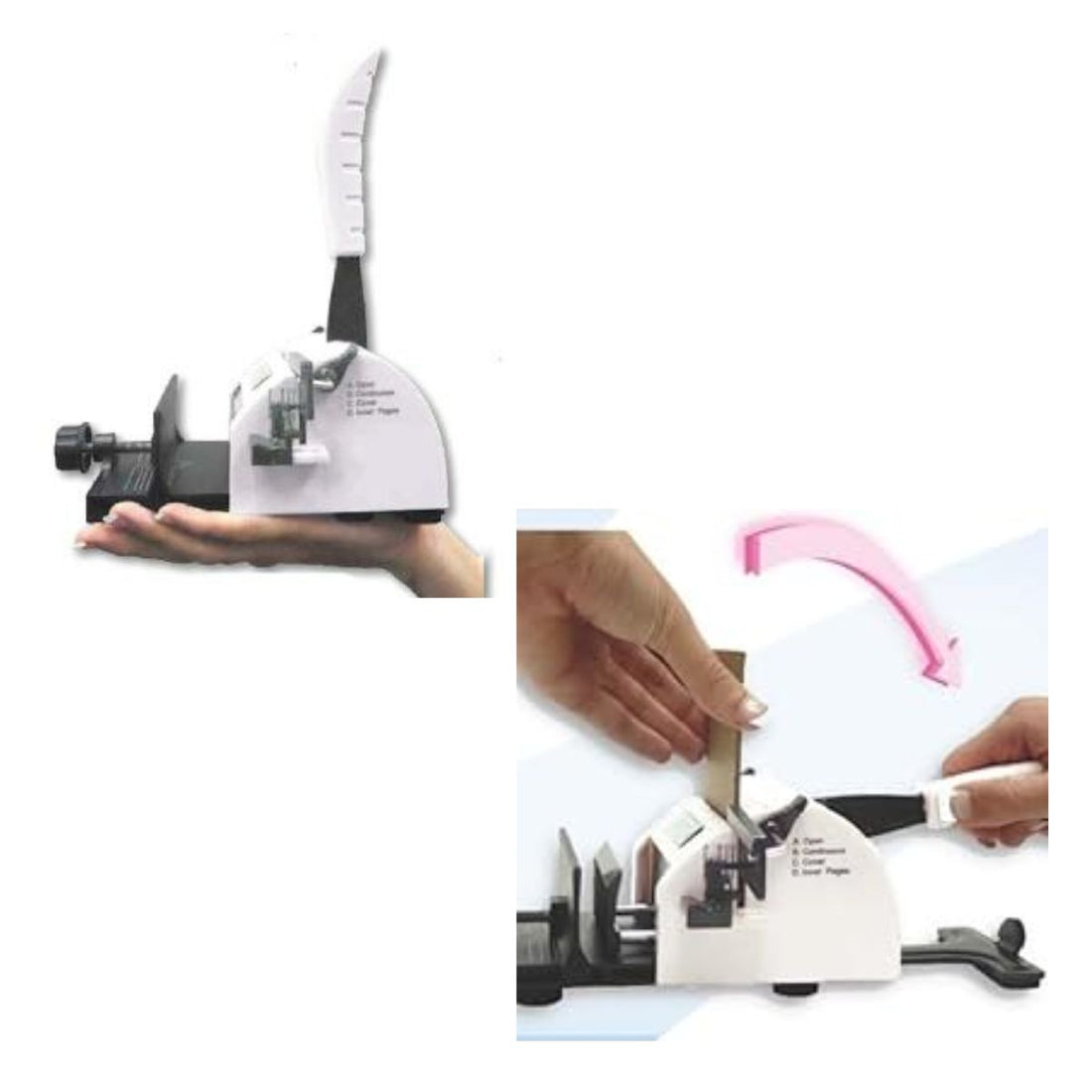 Bind-It-All Machine V2 White / Engargoladora Mini Blanca Máquinas Zutter