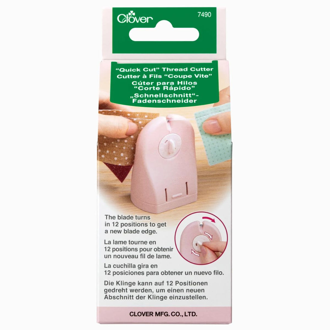 Quick Cut Thread Cutter / Cortador de Hilo Rápido Costura Clover
