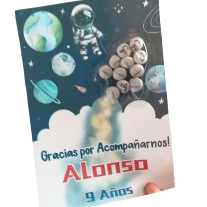 Shaker Domes Rocket / 10 Blisters o Domos con Forma de Cohete Adornos / Embellishments Tonic Studios