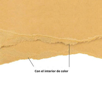 Kraft Cardstock 12&quot; / 50 Hojas Cartulina Premium Kraft Lisa 30.5 cm Papel Harmony Paper