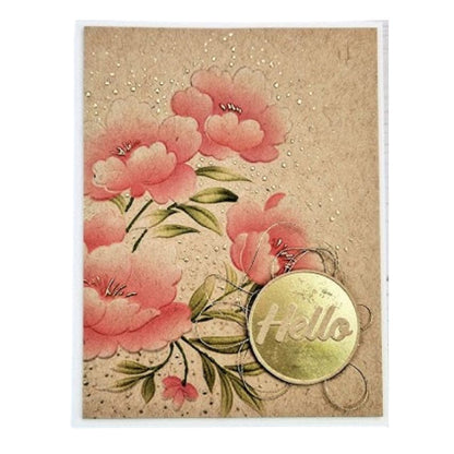 Kraft Cardstock 12&quot; / 50 Hojas Cartulina Premium Kraft Lisa 30.5 cm Papel Harmony Paper