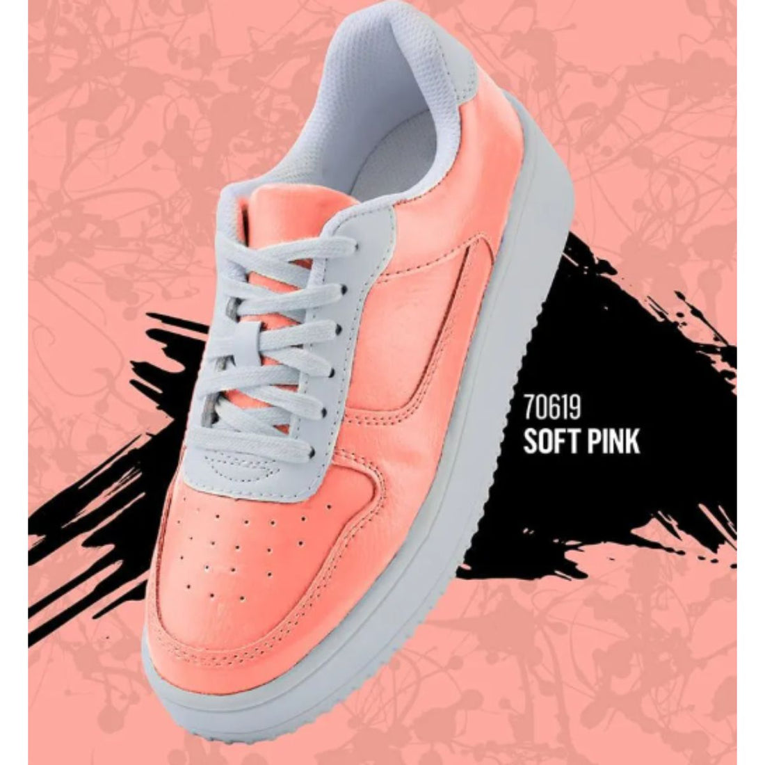 Kicks Studio Shoe Acrylic Paint Soft Pink / Pintura AcrÃlica para Cuero, Vinil y Tela Acrìlicos Plaid