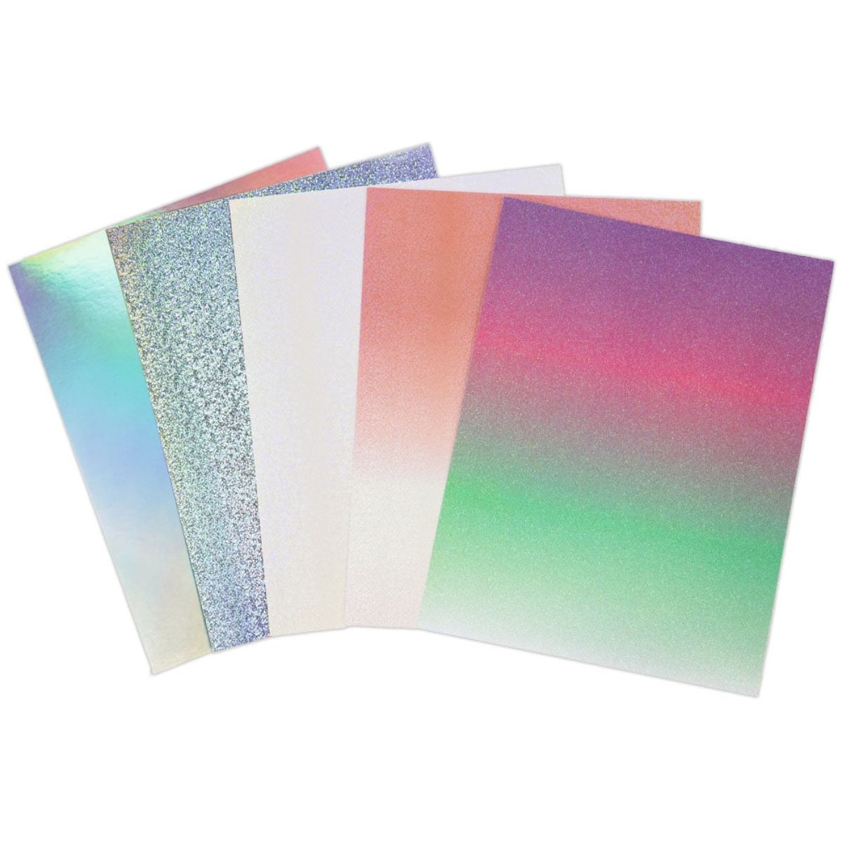 Precious Metals Enchanted Cardstock / 20 Hojas Cartulina Metales Preciosos Papel Harmony Paper