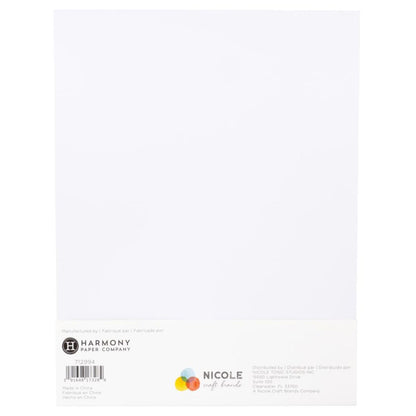 Inkjet Printable Glitter Cardstock / Cartulina Glitter Blanca Imprimible Papel Harmony Paper