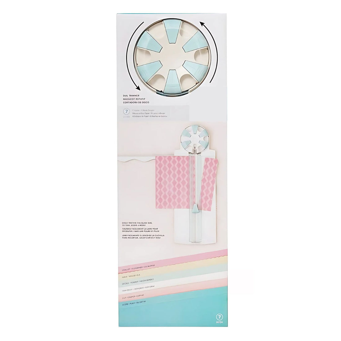 Dial Trimmer / Cortadora 6 en 1 Herramientas We R Memory Keepers