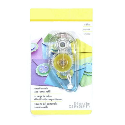Repositional Tape Runner Refill / Repuesto de Cinta Reposicionable Adhesivos / Pegamentos Ek Success