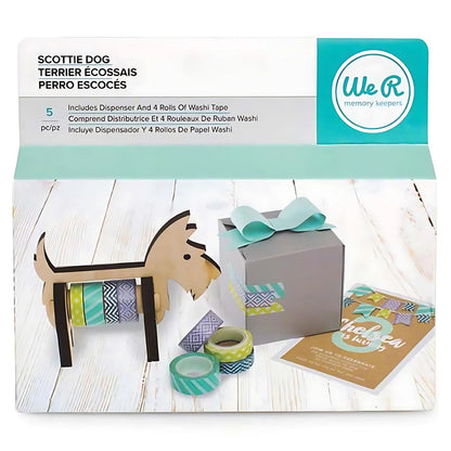 Scottie Dog / Dispensador de Washi de Perro Washi Tape We R Memory Keepers