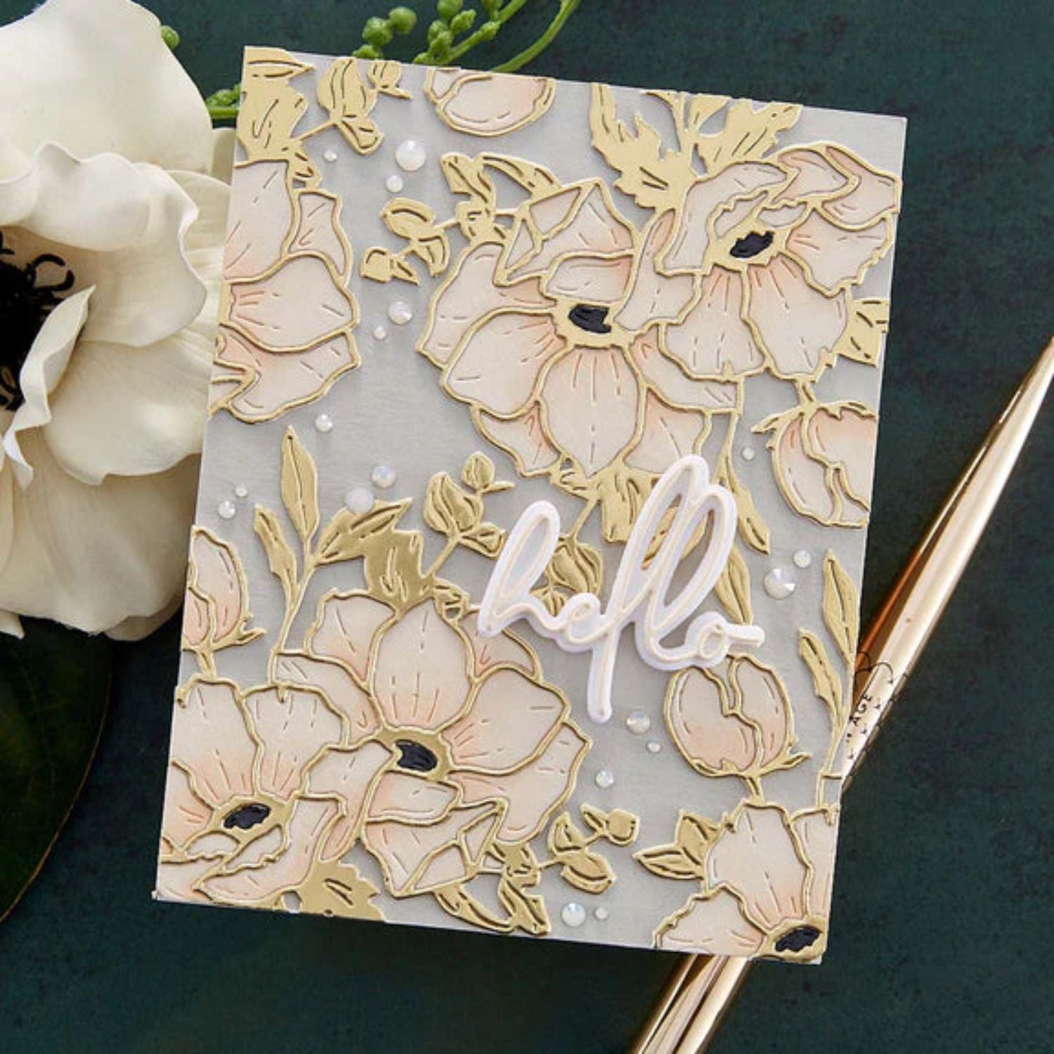 Wonderful Script Sentiments Cutting Dies / Suajes Grabados Sentimientos Maravillosos Dados de Corte / Suajes / Troqueles Spellbinders