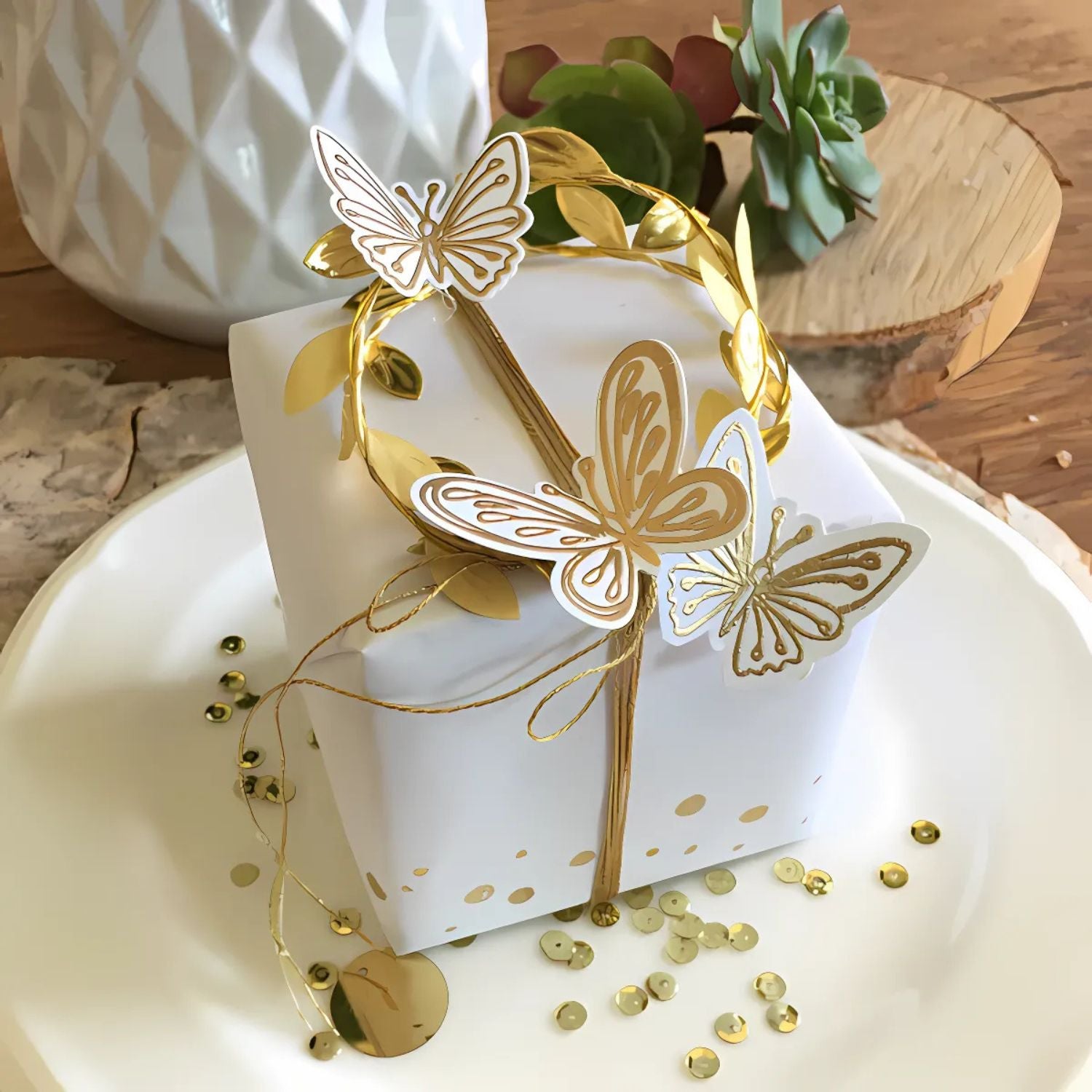 Hero Arts New Day Butterflies Clear Stamps / Sellos Transparentes Mariposas Del Nuevo Día Sellos Hero Arts