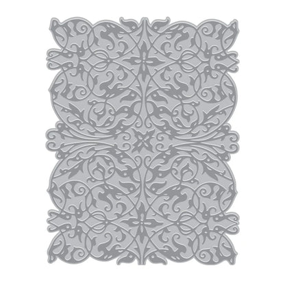 Lacy Filigree Letterpress Foil Plate / Placa para Estampado y Grabado Filigrana De Encaje Dados de Corte / Suajes / Troqueles Hero Arts