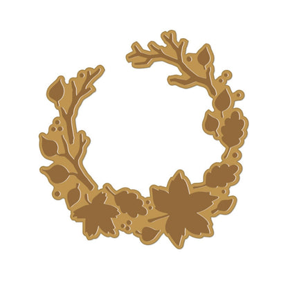 Leafy Branches Glimmer Hot Foil Plate / Placa para Estampado y Grabado Ramas Frondosas Dados de Corte / Suajes / Troqueles Hero Arts