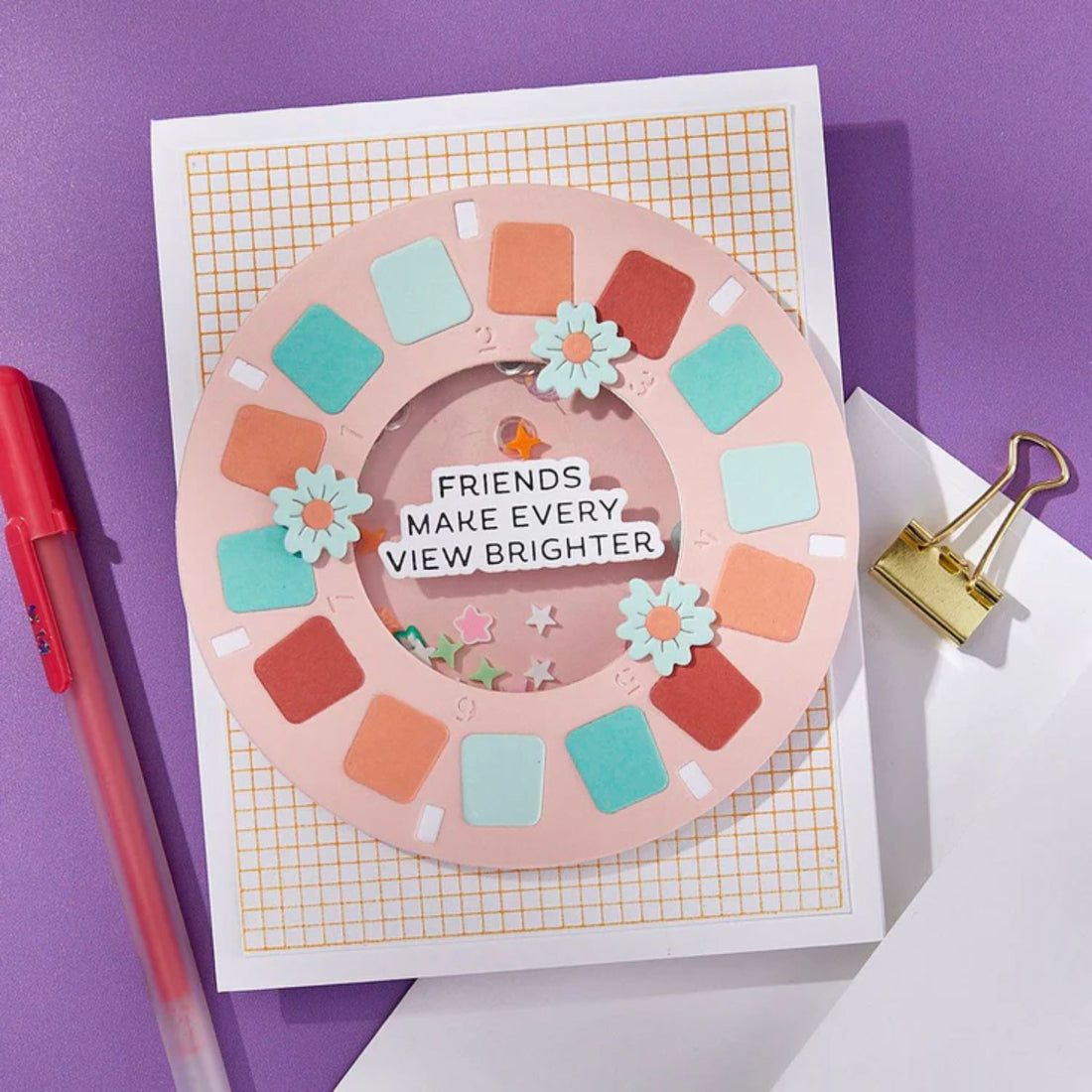 Reel Color Cutting Dies / Suajes De Corte En Color De Carrete Accesorios para Suajadoras Spellbinders