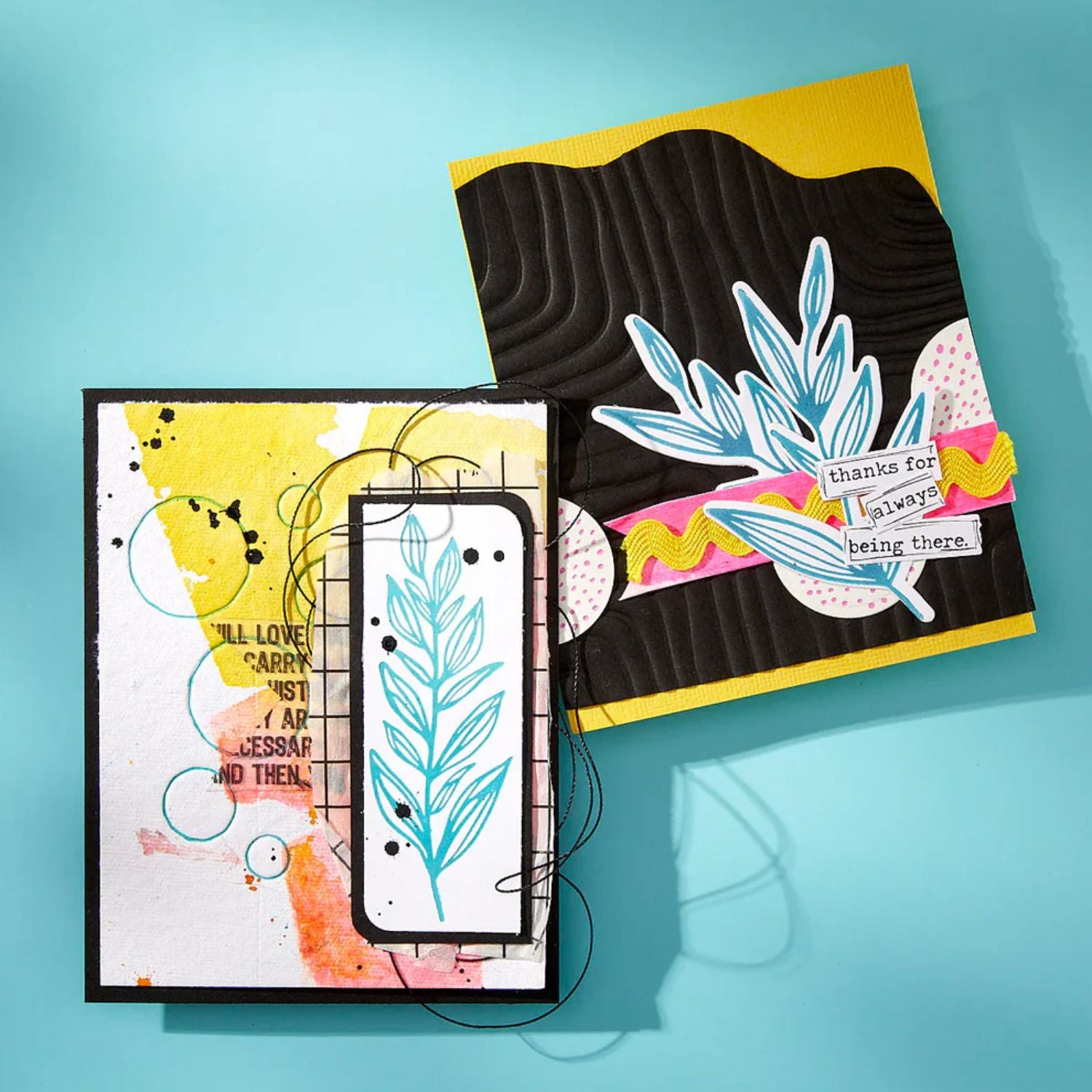 Lined Corners 3D Embossing Folder / Folder De Relieve 3D Esquinas Revestidas Folders de Grabado Spellbinders