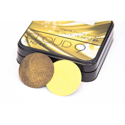 Metallic Pigment Ink Pad / Tinta Metálica Para Sellos Sunshine Tinta para Sellos Lisa Horton Crafts