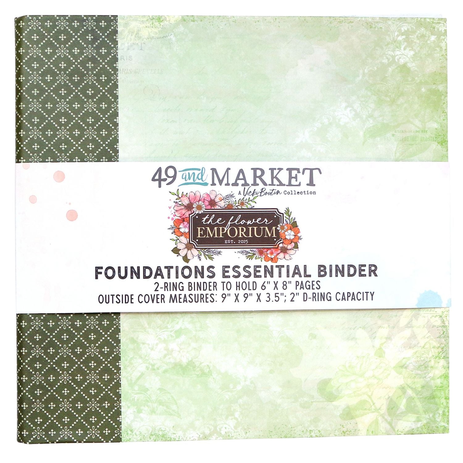 Flower Emporium Binder Album Kit / Kit Para Album Emporio De Flores Encuadernacion 49 and Market