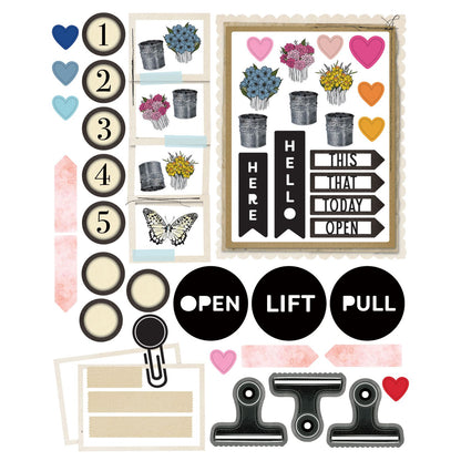 Flower Emporium Binder Album Kit / Kit Para Album Emporio De Flores Encuadernacion 49 and Market