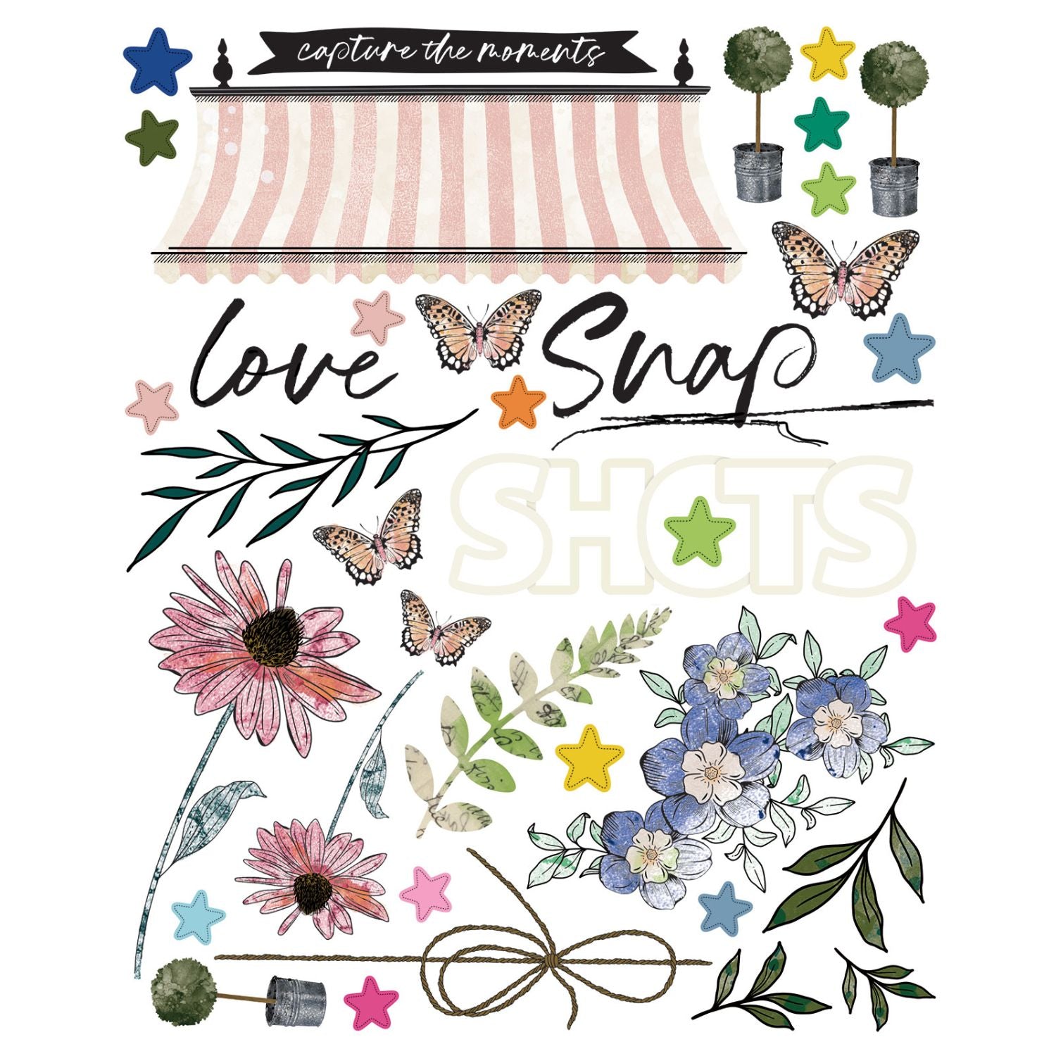 Flower Emporium Binder Album Kit / Kit Para Album Emporio De Flores Encuadernacion 49 and Market