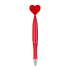 Bolígrafo De Corazon Rojo De Tinta Negra Caligrafía plumas Hobbees