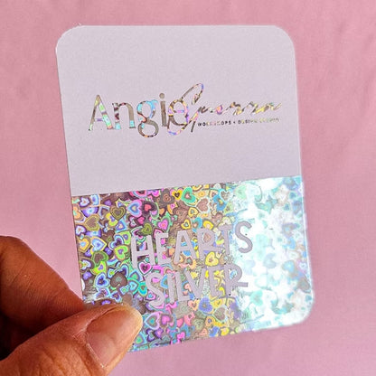 Foil Set De 4 Para Tinta Heart Premium Holográfico 3m Descontinuado Angie Guerra