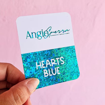 Foil Set De 4 Para Tinta Heart Premium Holográfico 3m Descontinuado Angie Guerra