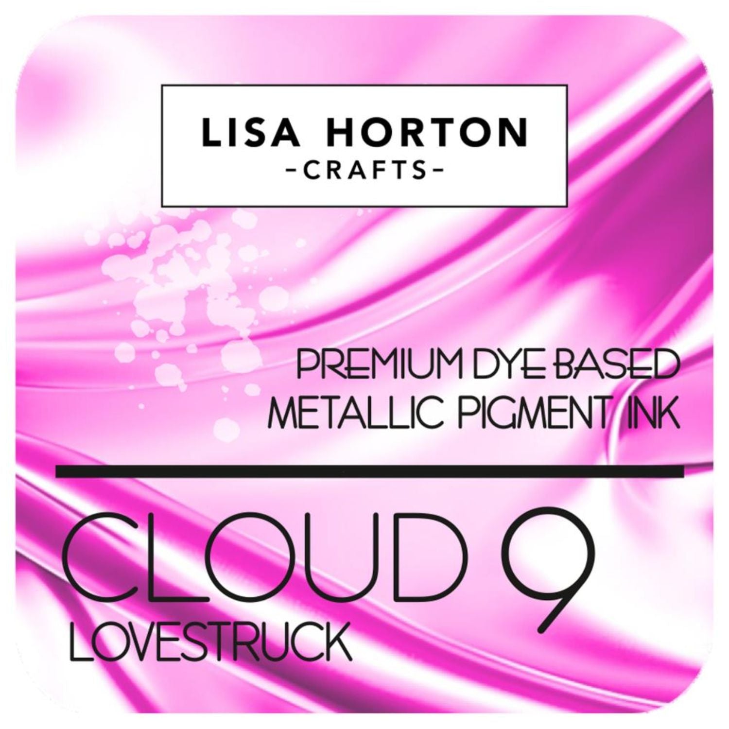 Metallic Pigment Ink Pad / Tinta Metálica Para Sellos Lovestruck Tinta para Sellos Lisa Horton Crafts
