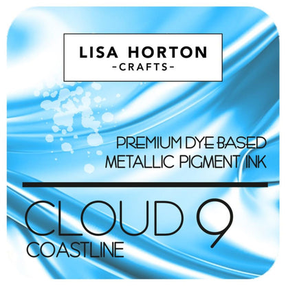 Metallic Pigment Ink Pad / Tinta Metálica Para Sellos Coastline Tinta para Sellos Lisa Horton Crafts