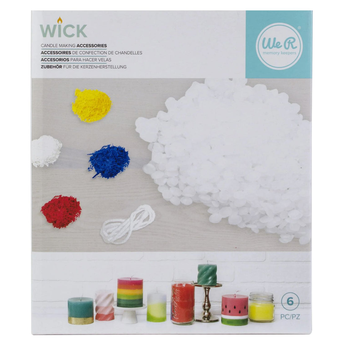 The Wick Candle Making Accessories / Kit para Hacer Velas Accesorios We R Memory Keepers