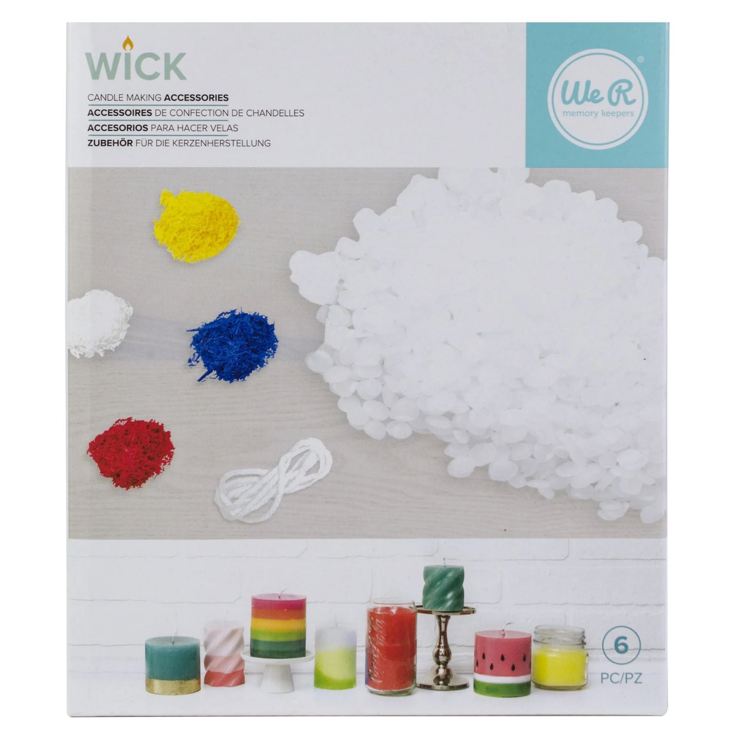 The Wick Candle Making Accessories / Kit para Hacer Velas Accesorios We R Memory Keepers