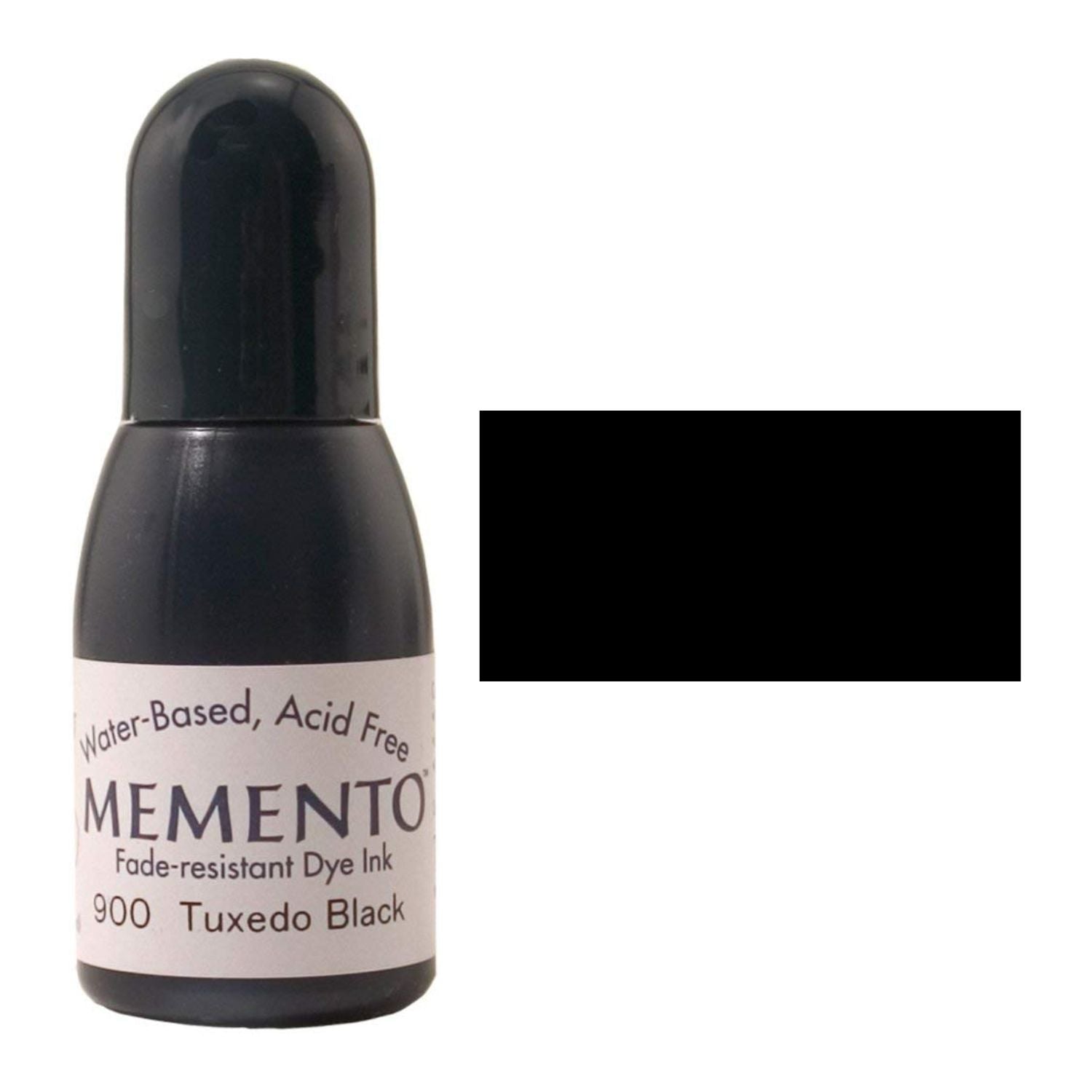 Tuxedo Black Memento Ink Refill / Relleno Memento Negro Tintas TSUKINEKO