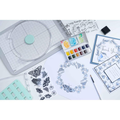 Stamp &amp; Spin Tool / Accesorio Para Plantillas Y Sellos Herramientas Sizzix
