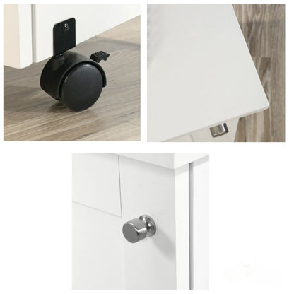 Rolling Sewing Cart Storage / Mueble para Manualidades con Ruedas Almacenamiento y Organización Sauder