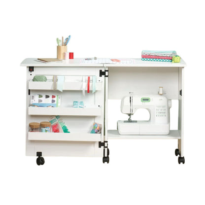 Rolling Sewing Cart Storage / Mueble para Manualidades con Ruedas Almacenamiento y Organización Sauder