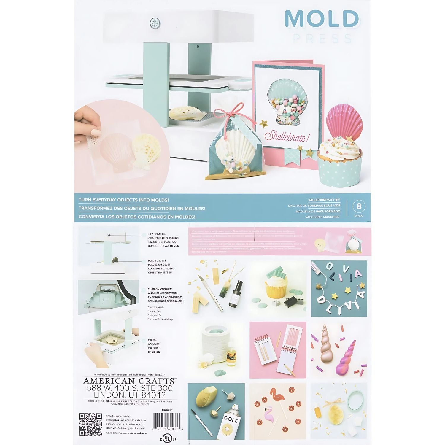 Mold Press / Máquina para Hacer Moldes Máquinas We R Memory Keepers