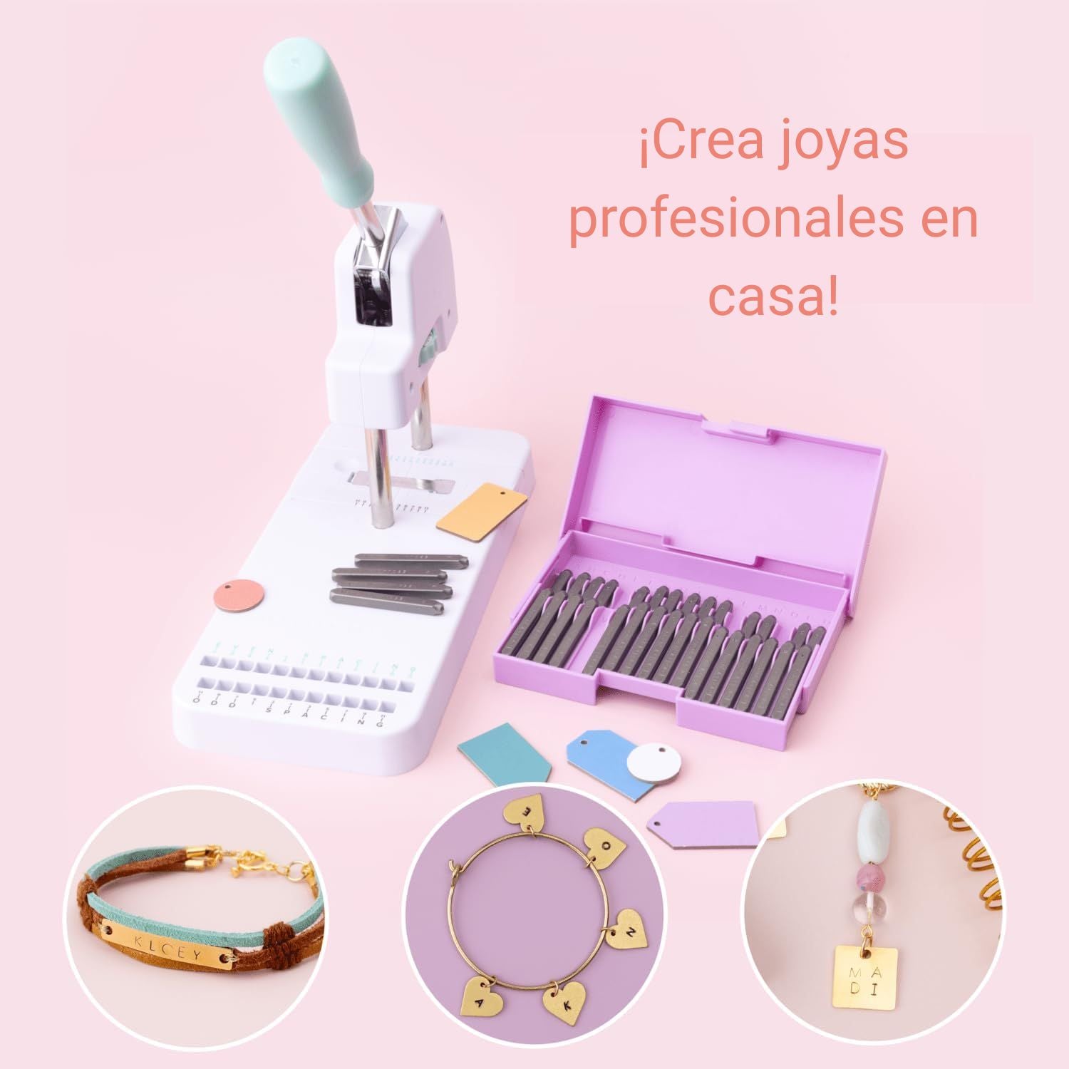 Jewelry Press Kit / Kit de prensa de joyería Herramientas para Joyerìa We R Makers