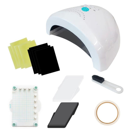 Stamp Forge Studio Kit / Kit Completo para Hacer Sellos Máquinas We R Makers