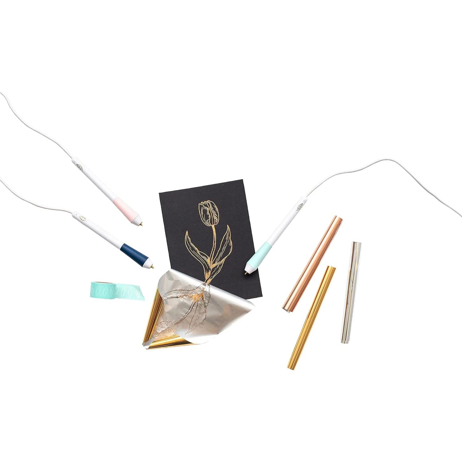 Foil Quill Freestyle Kit / 3 Bolígrafos Foil Quill a Mano Libre Herramientas We R Memory Keepers