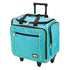 Teal Rolling Scrap Tote / Mochila Con Ruedas Para Manualidades Descontinuado Darice