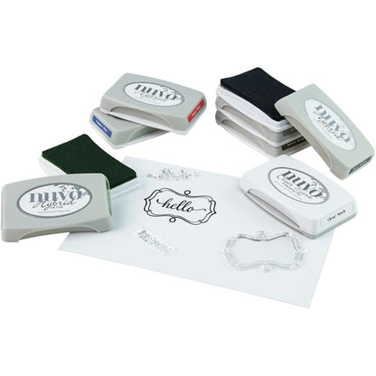 Ink Pad Empire Blue / Cojin de Tinta para Sellos Color Azul Tintas Nuvo