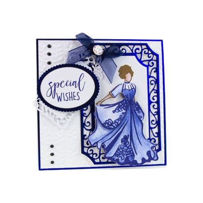 Ink Pad Empire Blue / Cojin de Tinta para Sellos Color Azul Tintas Nuvo