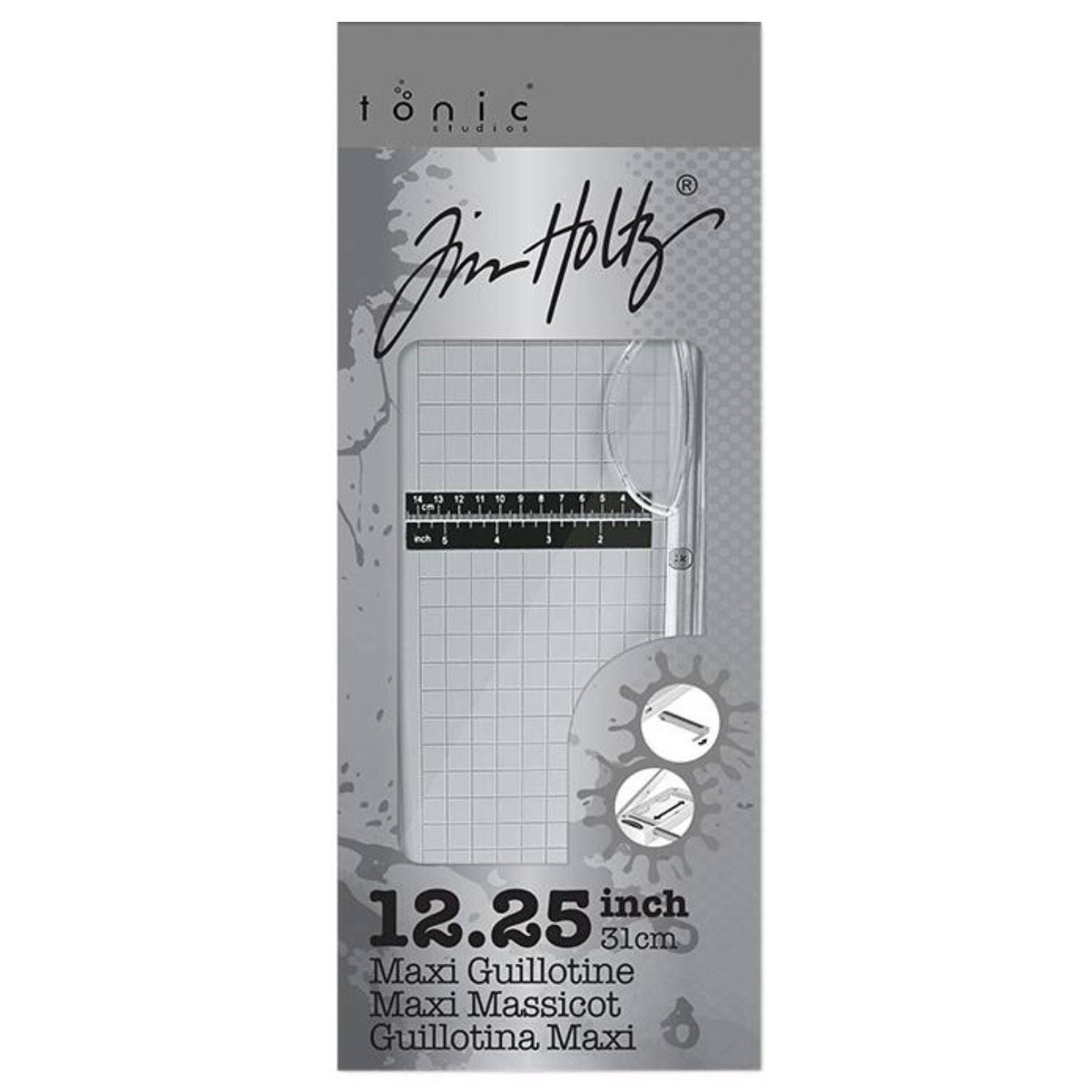 Maxi Guillotine 12.25&quot; / Guillotina Tim Holtz Cortadoras / Guillotinas Tonic Studios