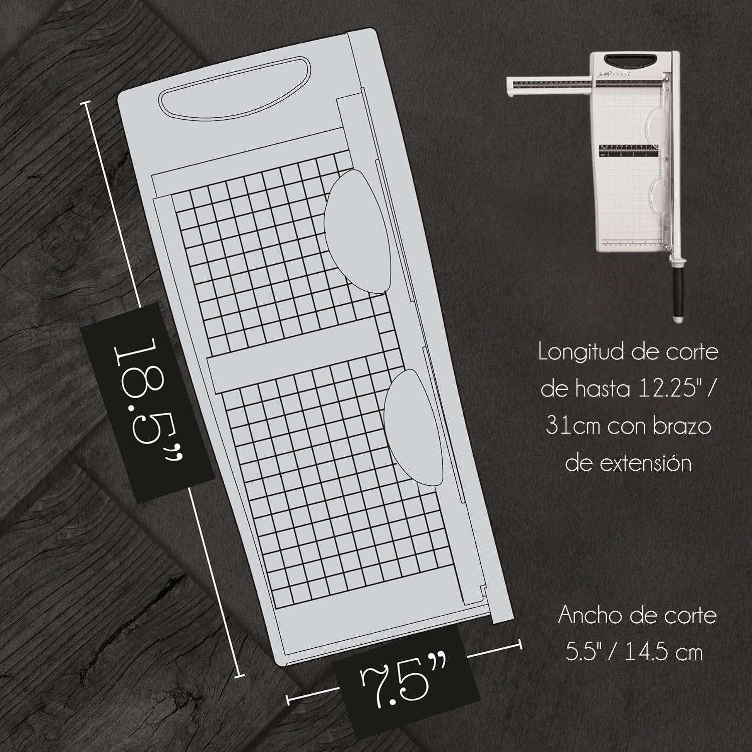 Maxi Guillotine 12.25&quot; / Guillotina Tim Holtz Cortadoras / Guillotinas Tonic Studios