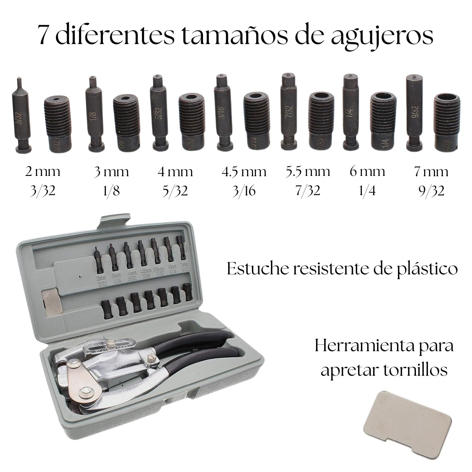 Mighty Punch Kit / Perforadora de Metales Blandos Herramientas Bead Smith
