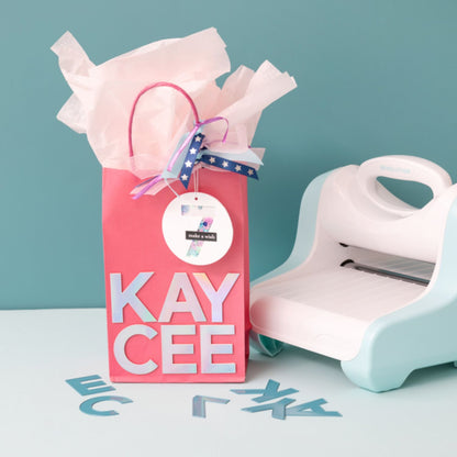 Large Alphabet Dies / Suaje de Corte de Alfabeto Dados de Corte / Suajes / Troqueles We R Memory Keepers