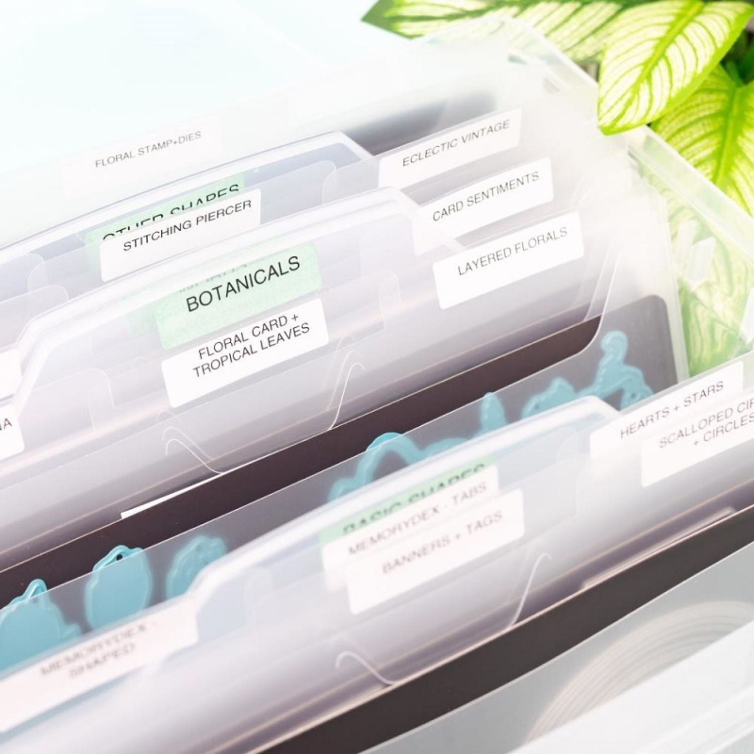 Die &amp; Stamp Storage Bin / Organizador de troqueles y sellos Almacenamiento y Organización We R Memory Keepers