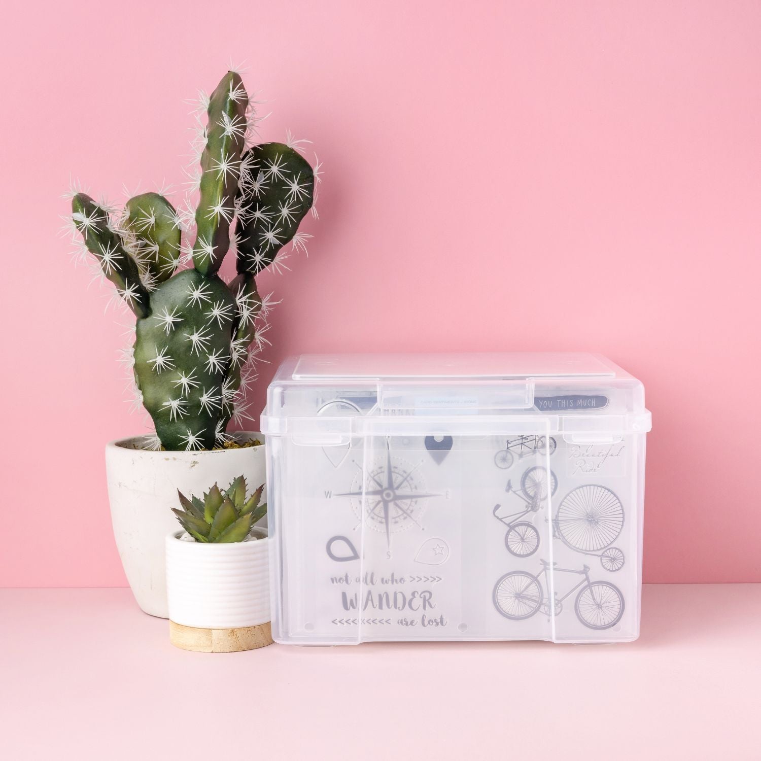 Die &amp; Stamp Storage Bin / Organizador de troqueles y sellos Almacenamiento y Organización We R Memory Keepers