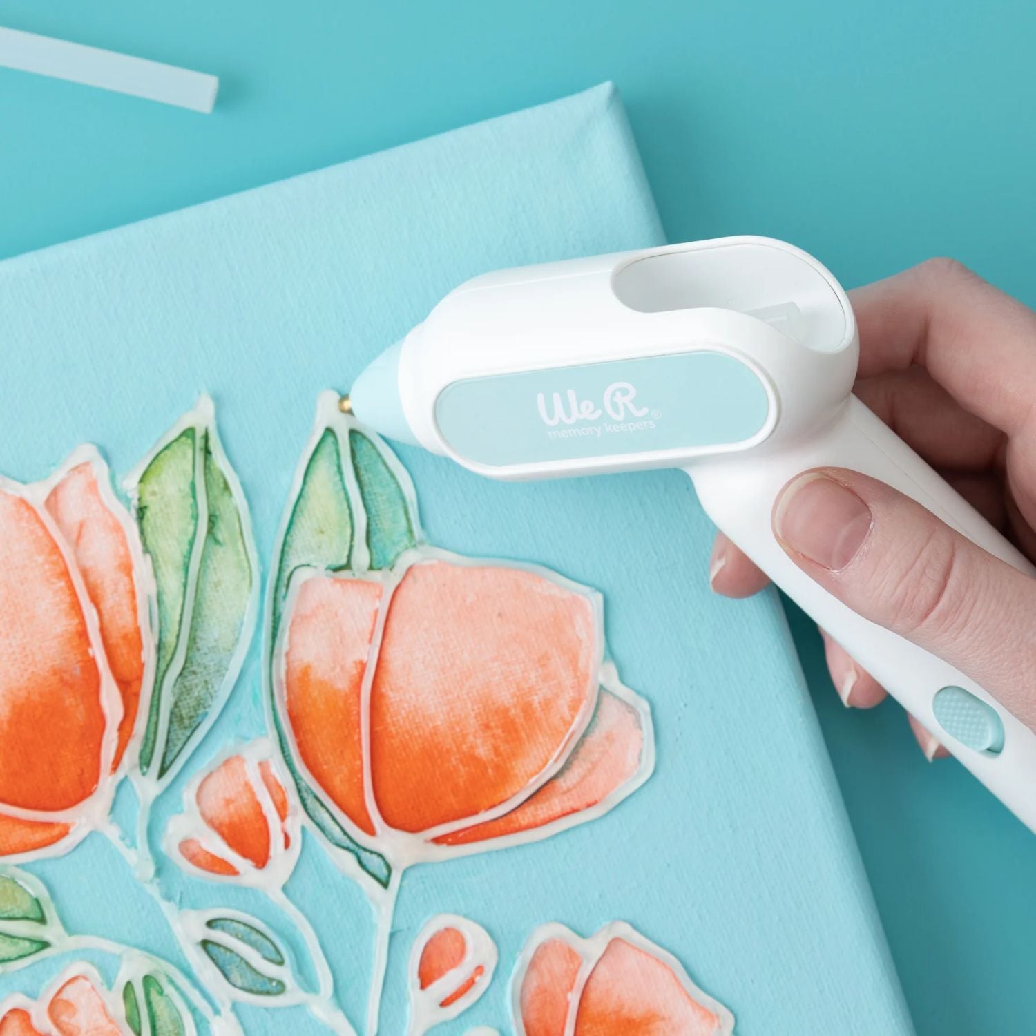 Creative Flow Glue Gun / Pistola Inálambrica de Silicón Continuo Adhesivos / Pegamentos We R Memory Keepers