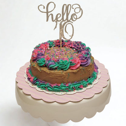 Magic Sweet Stand Gold Dipped / Base Mágica Para Repostería Con Dorado Repostería American Crafts