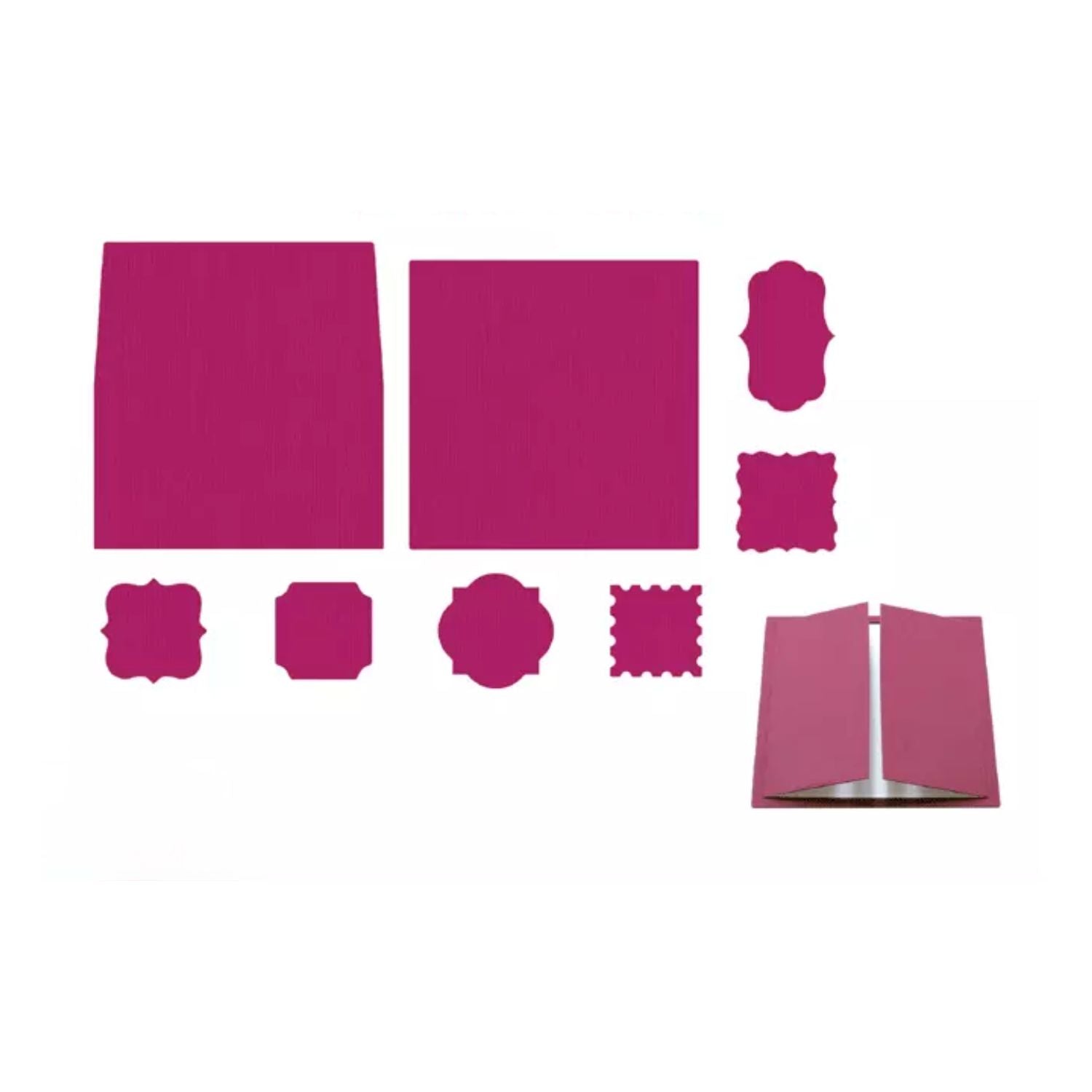 Envelope Square Collection Dies / Suajes de Cuadros y Etiquetas Dados de Corte / Suajes / Troqueles LifeStyle Crafts