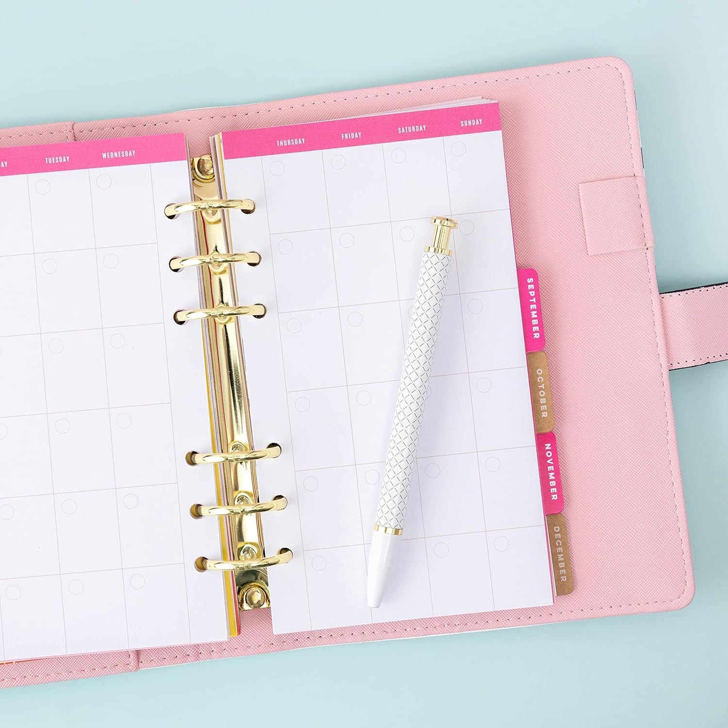 Memory Planner Color Fresh / Planificador Personal Rayas Agendas y Journals Heidi Swapp